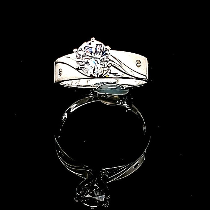 925 Silver Solitaire Ring