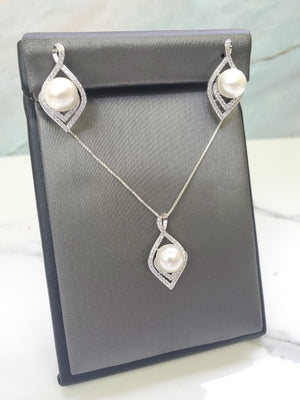 925 silver Bridal Jewelry set