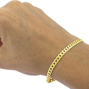 10K Gold Cuban Bracelet 