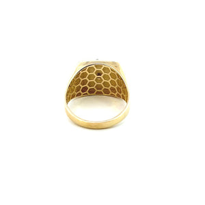10K Real Gold Eagle Men's Ring