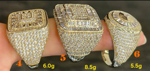 10k Real Gold Mens MP Rings