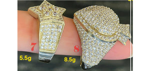 10k Real Gold Mens MP Rings