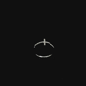 925 Silver Cross Ring