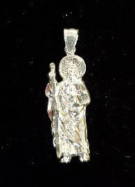 925 Silver Jesus St Jude Charm