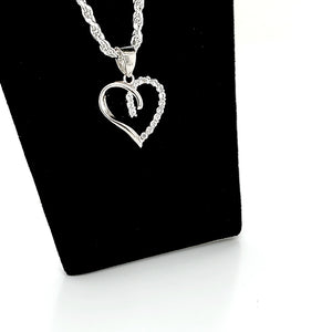 925 Silver Heart Charm