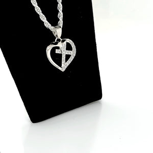 925 Silver Heart Charm