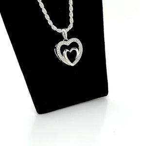 925 Silver Heart Charm