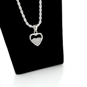 925 Silver Heart Charm