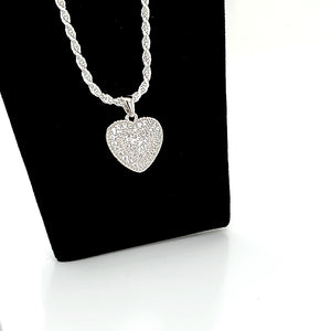 925 Silver Heart Charm