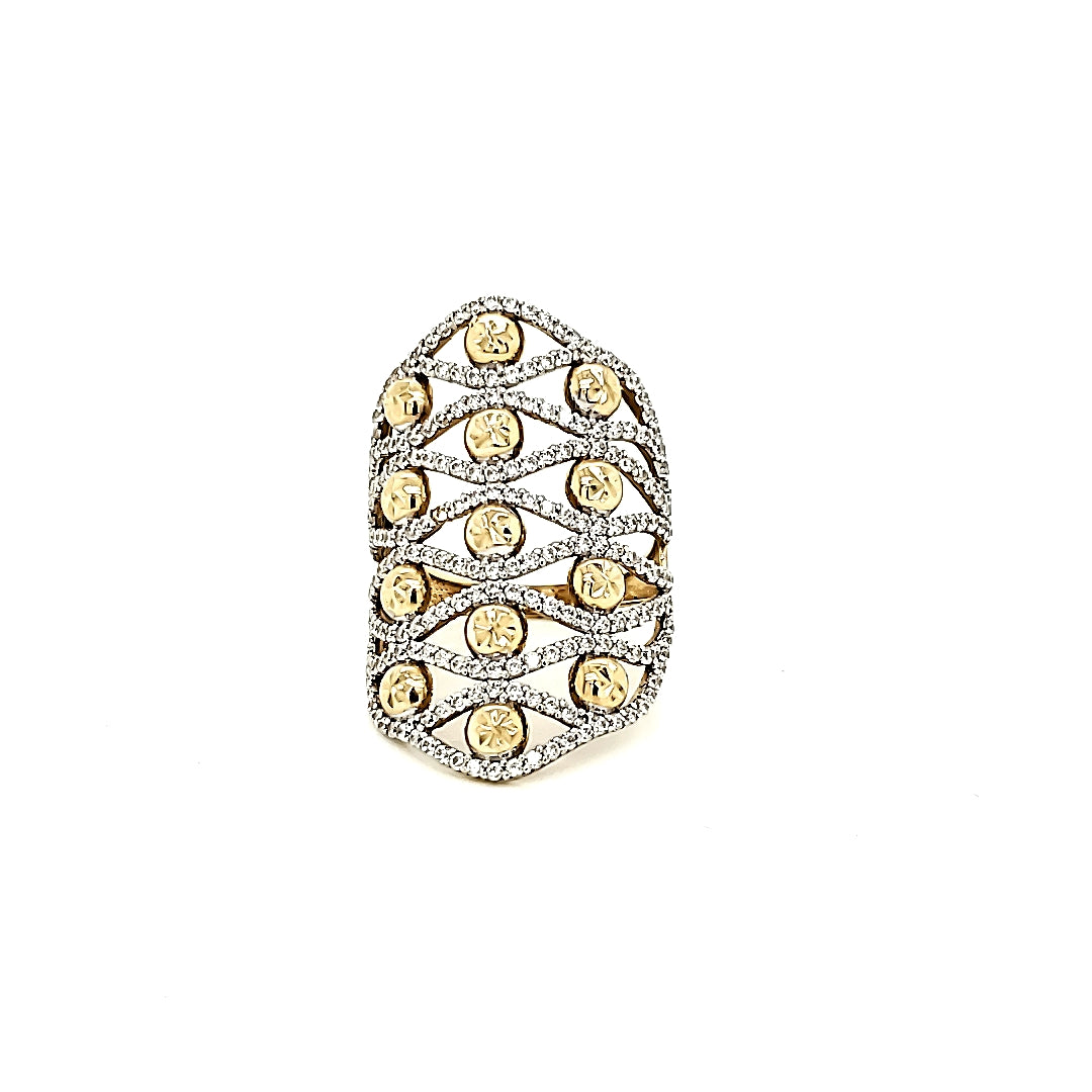 10K Gold Freeform Ring