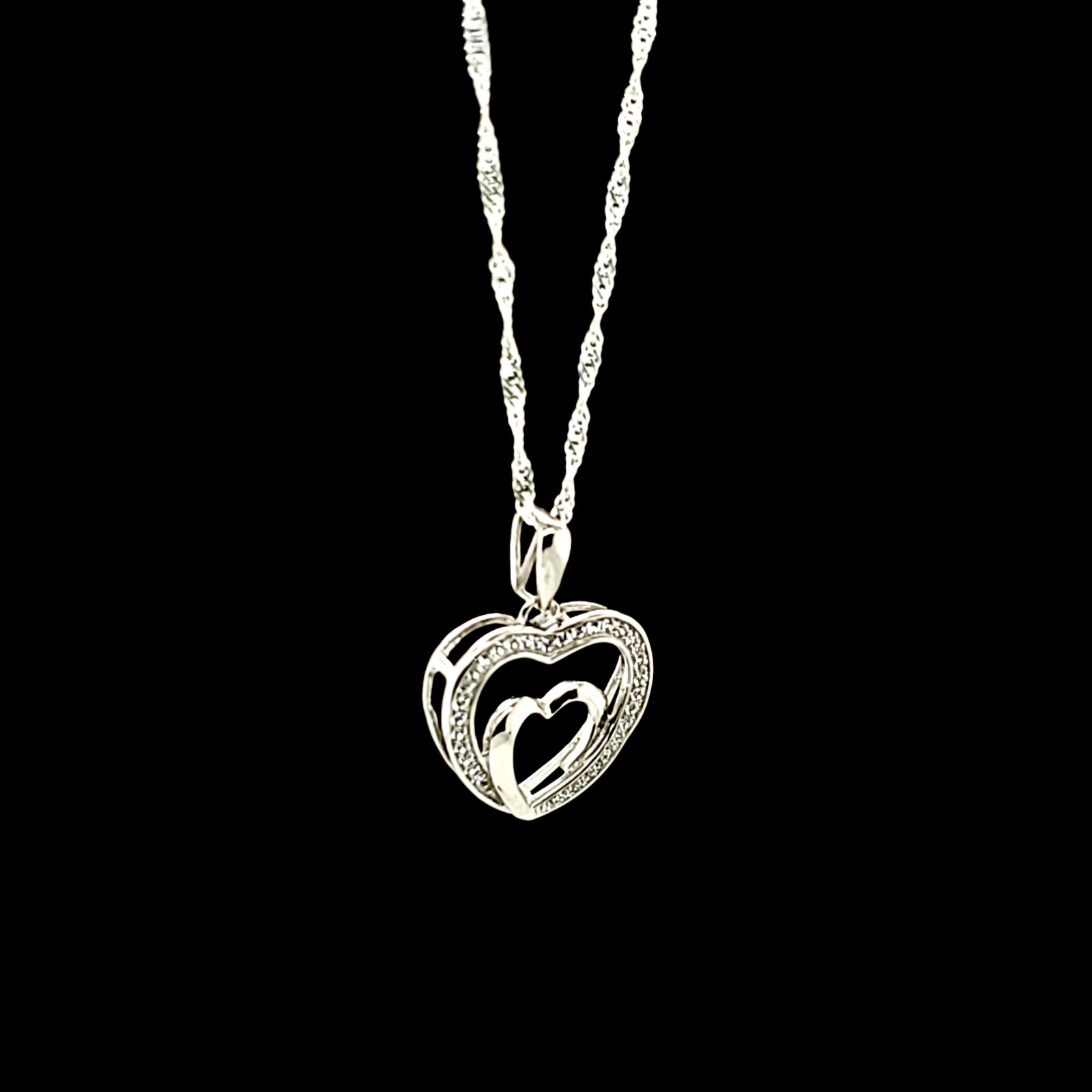 925 Silver Heart Charm