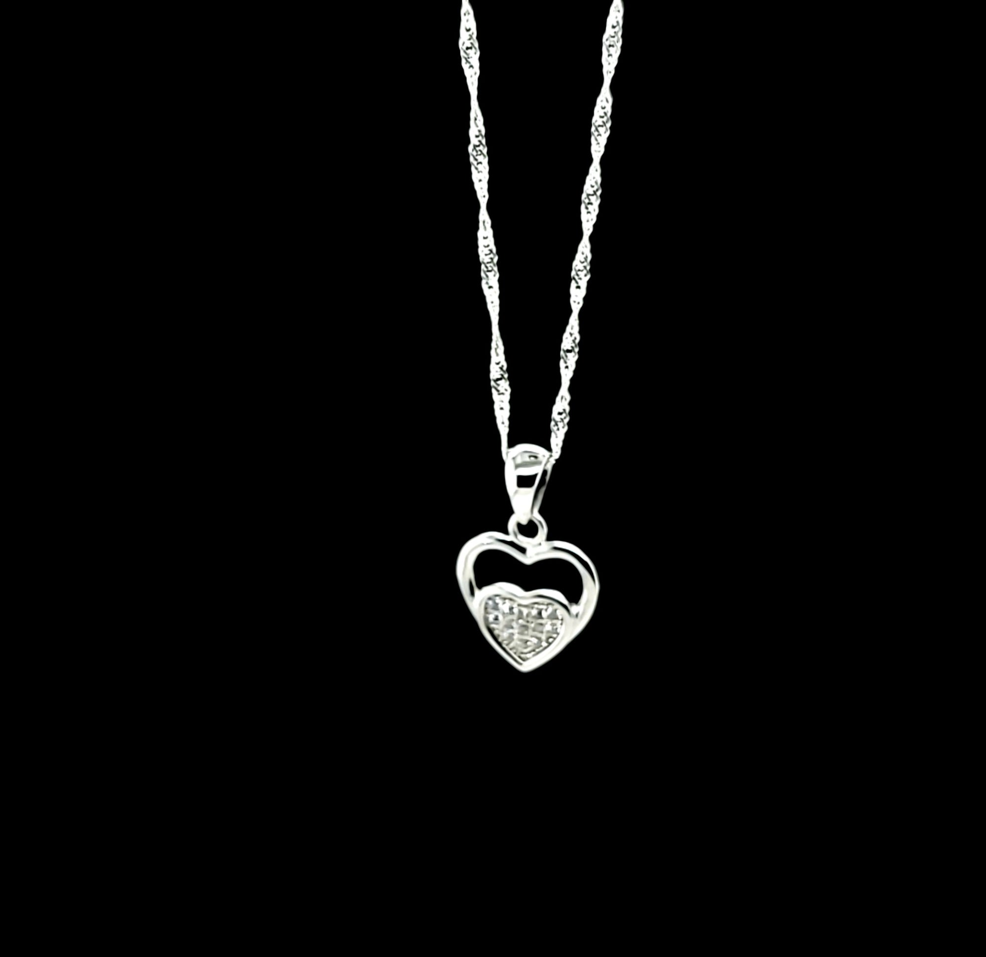 925 Silver Heart Charm