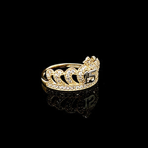 14K Gold Heart style Ring