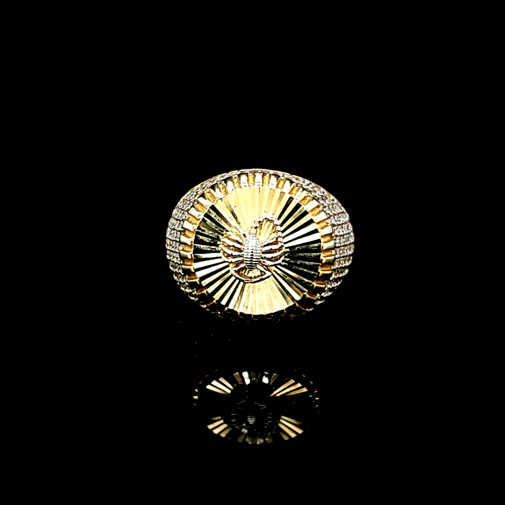 10K Gold Scorpio Ring