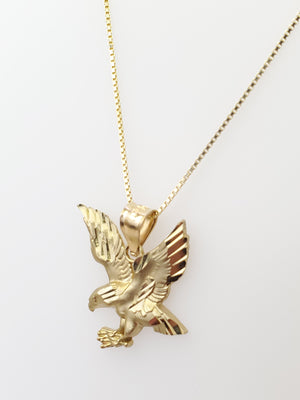 10K  Gold Eagle Charm