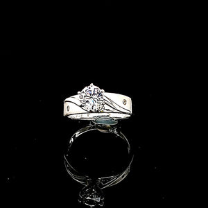 925 Silver Solitaire Ring