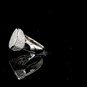 925 Silver Hexagone Ring