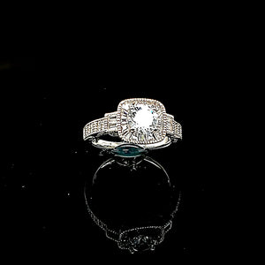 925 Silver Solitaire Ring