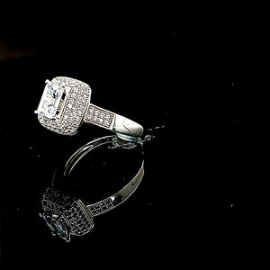 925 Silver Solitaire Ring