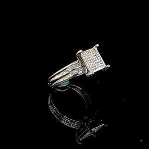 925 Silver Square Ring