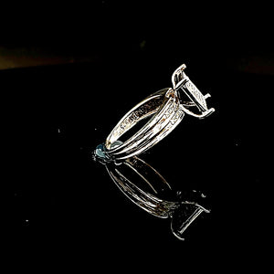 925 Silver Square Ring