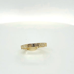 10K Gold Greek Ring