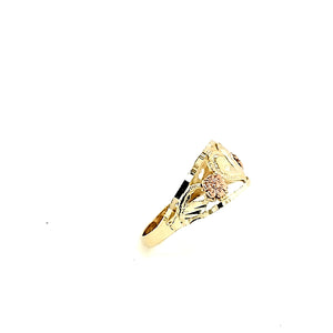 10K Gold Heart Ring