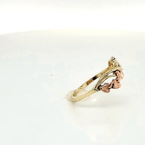 10K Gold Flower Ring