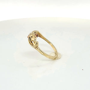 10K Gold Flower Ring