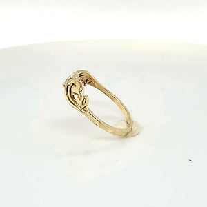 10K Gold Flower Ring