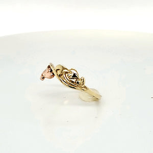 10K Gold Flower Ring