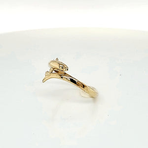 10K Gold Fish Ring