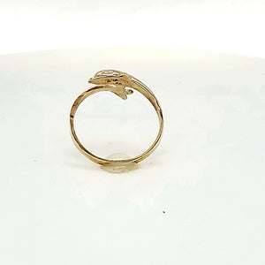 10K Gold Fish Ring