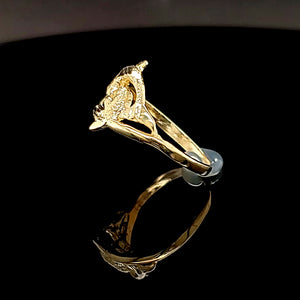 10K Gold Dolphin Ring