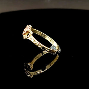 10K Gold Heart Ring