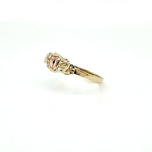 10K Gold Heart Ring