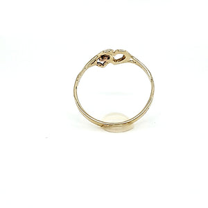 10K Gold Heart Ring