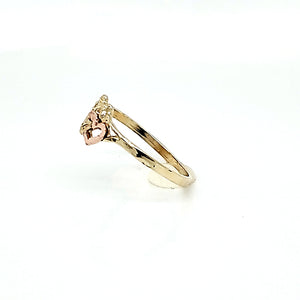 10K Gold Heart Ring