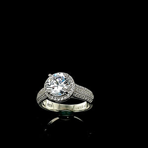 925 Silver Solitaire Ring