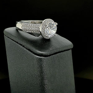 925 Silver Solitaire Ring