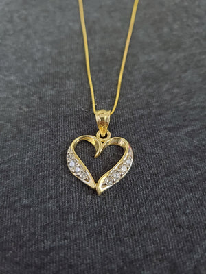 10K Gold Heart charm