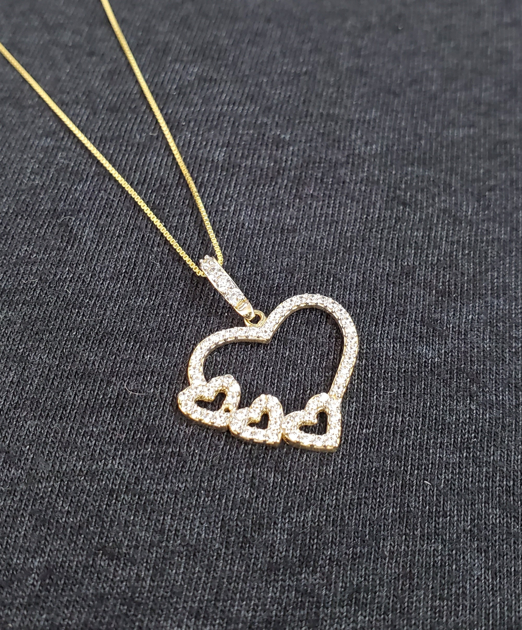 10K Gold Heart charm