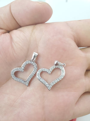 925 Silver Heart Charm