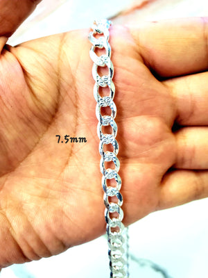 925 Silver Cuban Chain