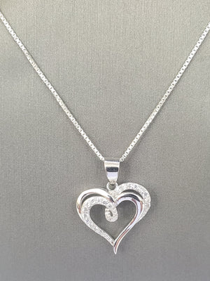 925 Silver Heart Charm