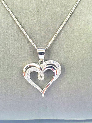 925 Silver Heart Charm