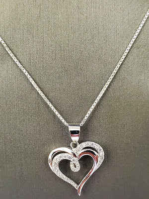 925 Silver Heart Charm