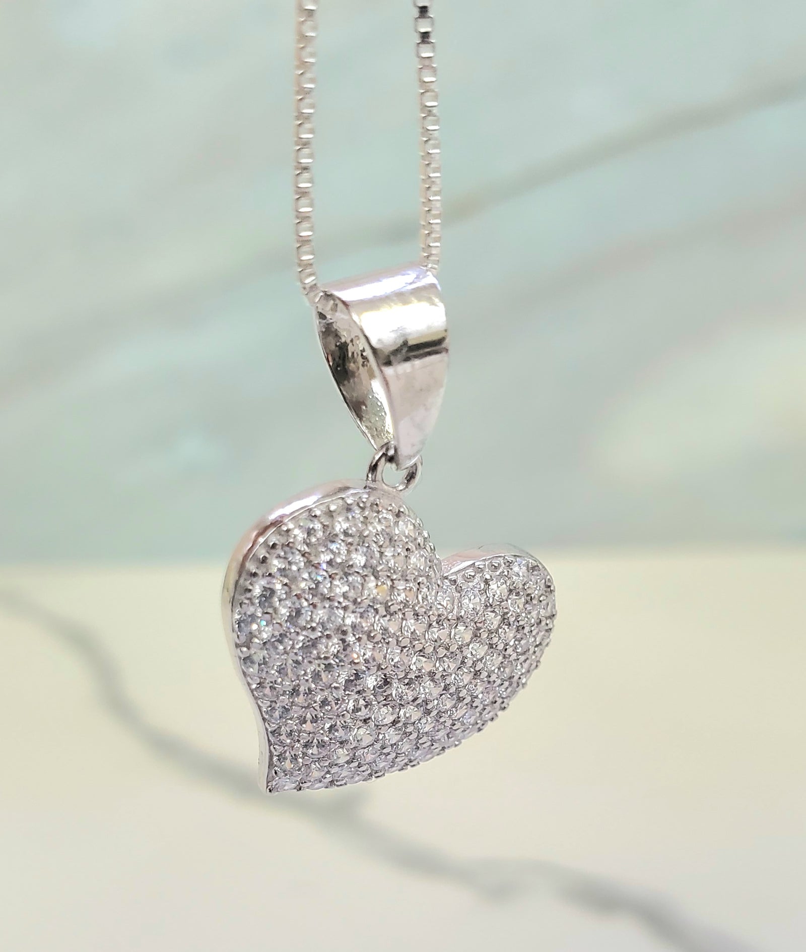 925 Silver Heart Charm