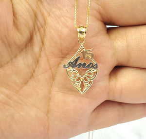 10K Gold 15 Anos Charm