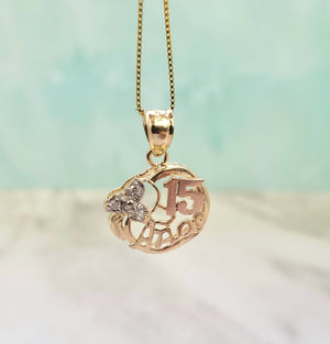 10K Gold anos Charm